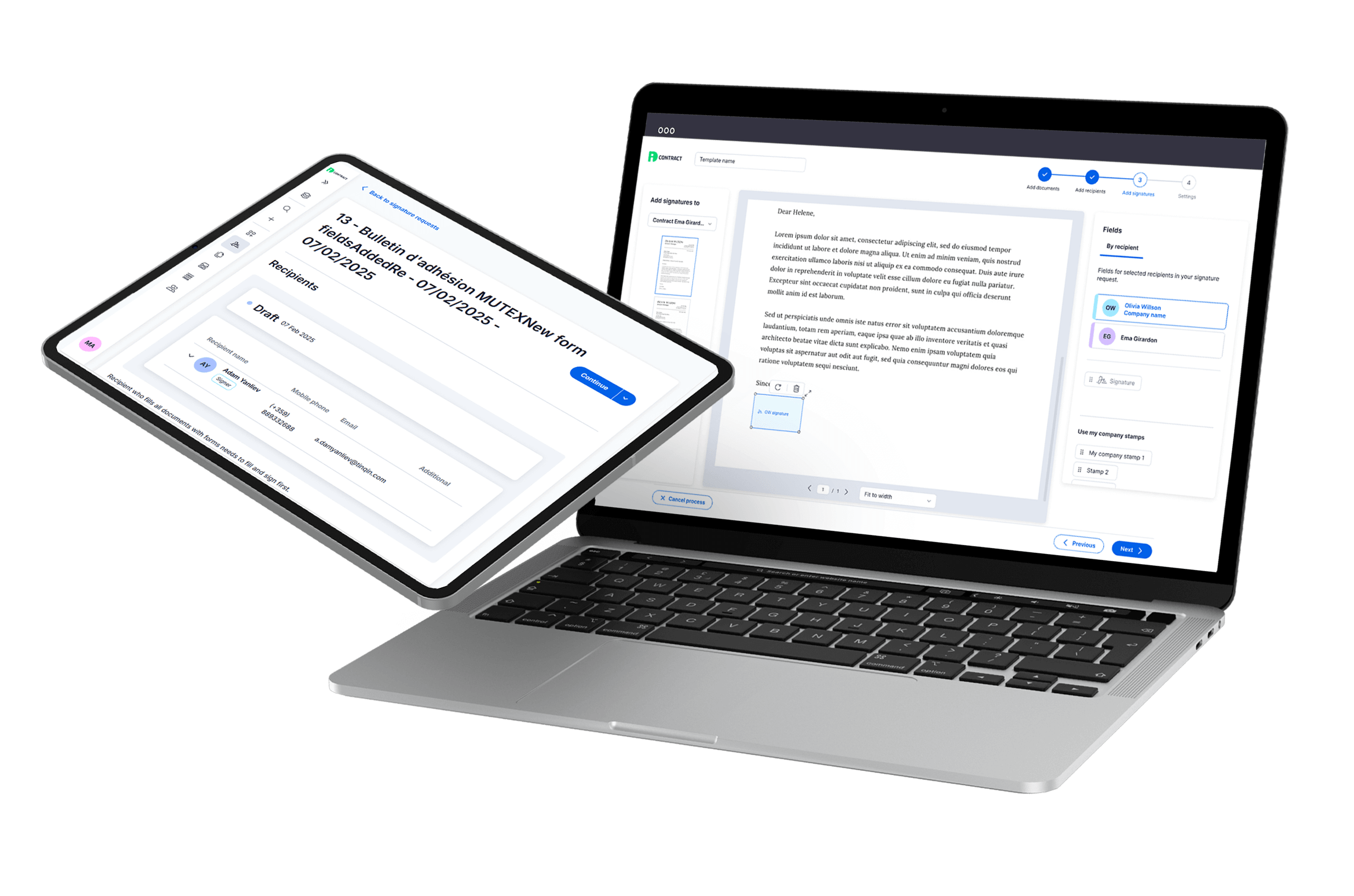 Solution de signature électronique